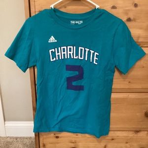 Adidas Boys Size Medium (10/12) Teal Blue T-Shirt